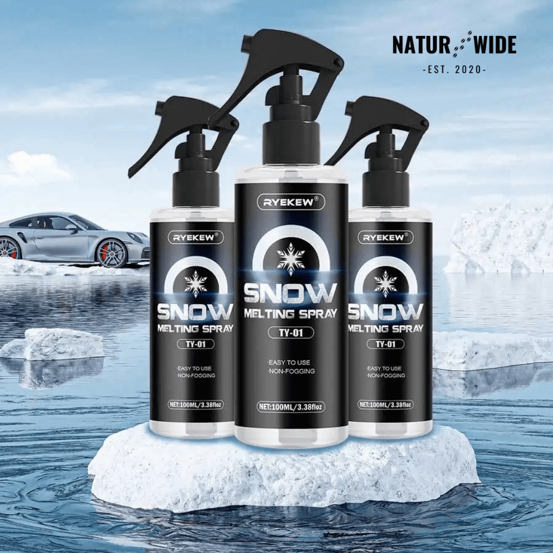 Fast-Acting Car Deicer Spray – Ice &amp; Frost Remover (3.4 fl oz / 100ml)
