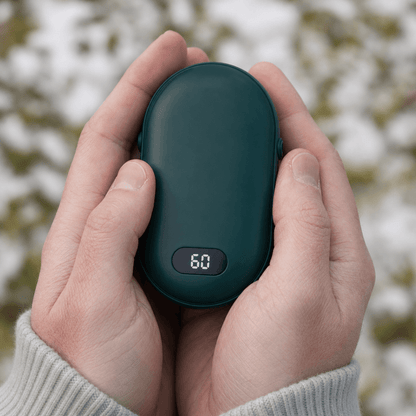 Double-Heat Hand Warmer – Rechargeable Pocket Warmer