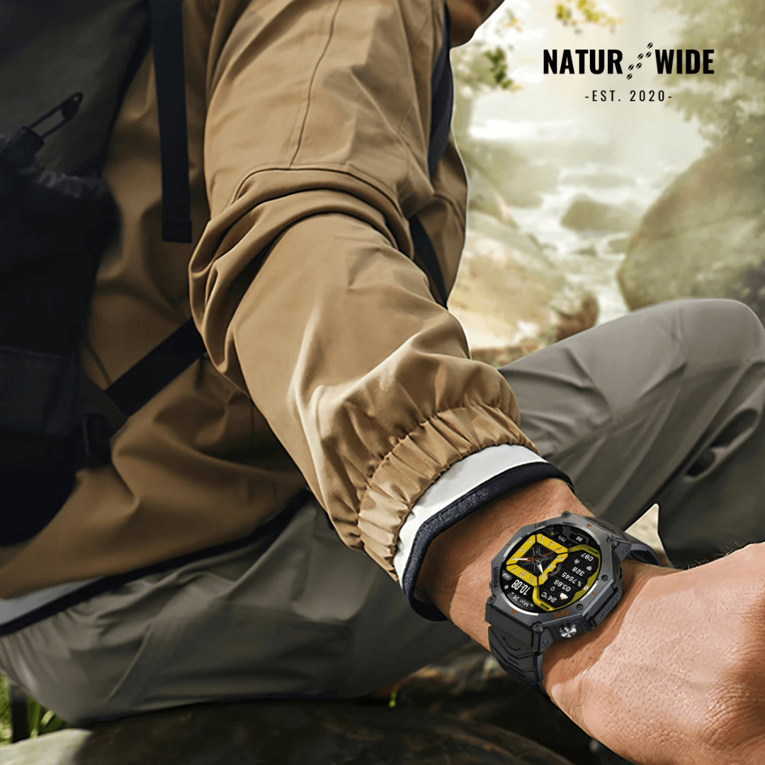 Military GPS Smart Watch – AMOLED, 10ATM, HD Bluetooth Call