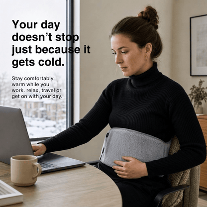3-Level Electric Heating Pad – Waist Warmer &amp; Portable Heat Belt