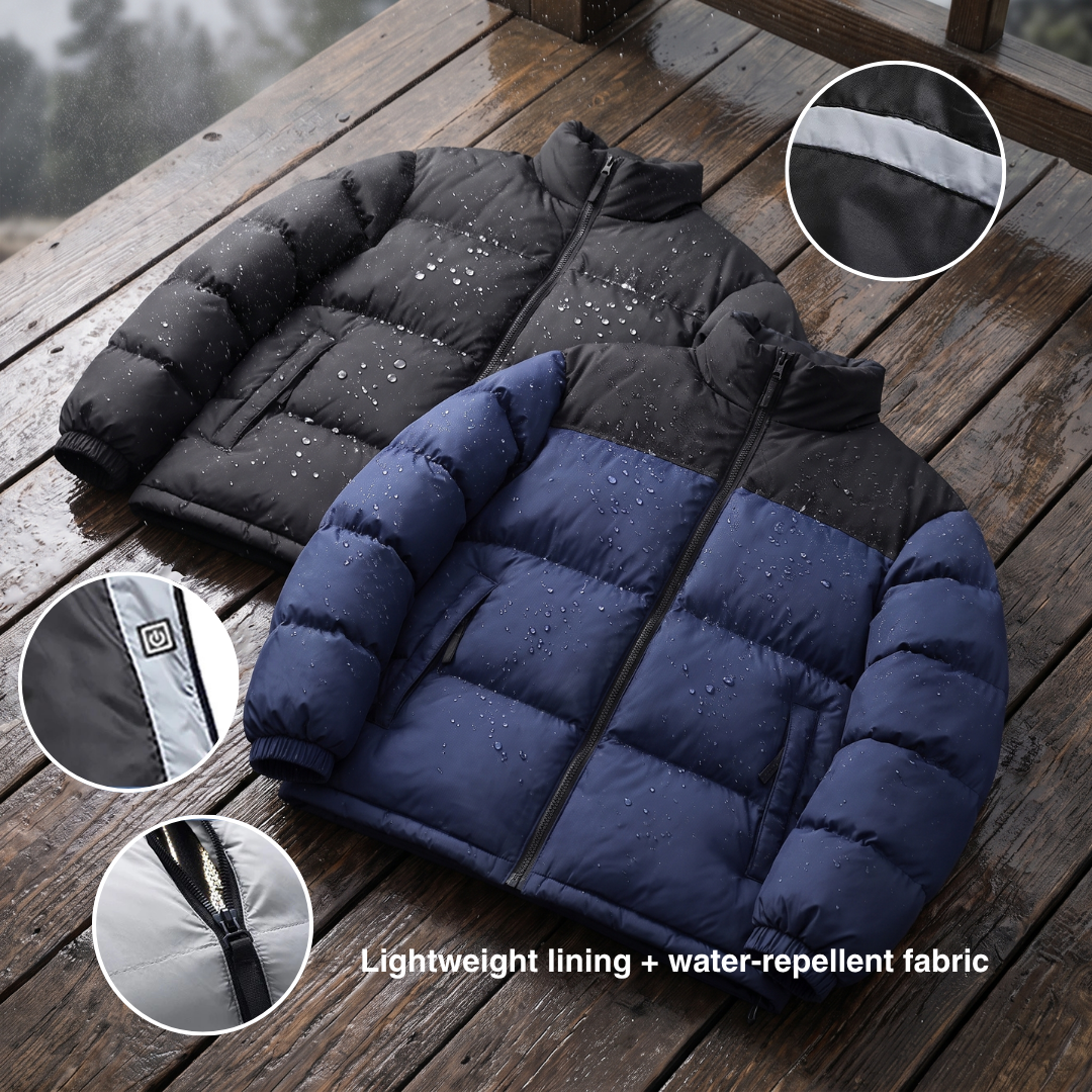 Naturwide Heated Winter Jacket – 6 Heating Zones, Waterproof &amp; Extra Warm for Men and Women
