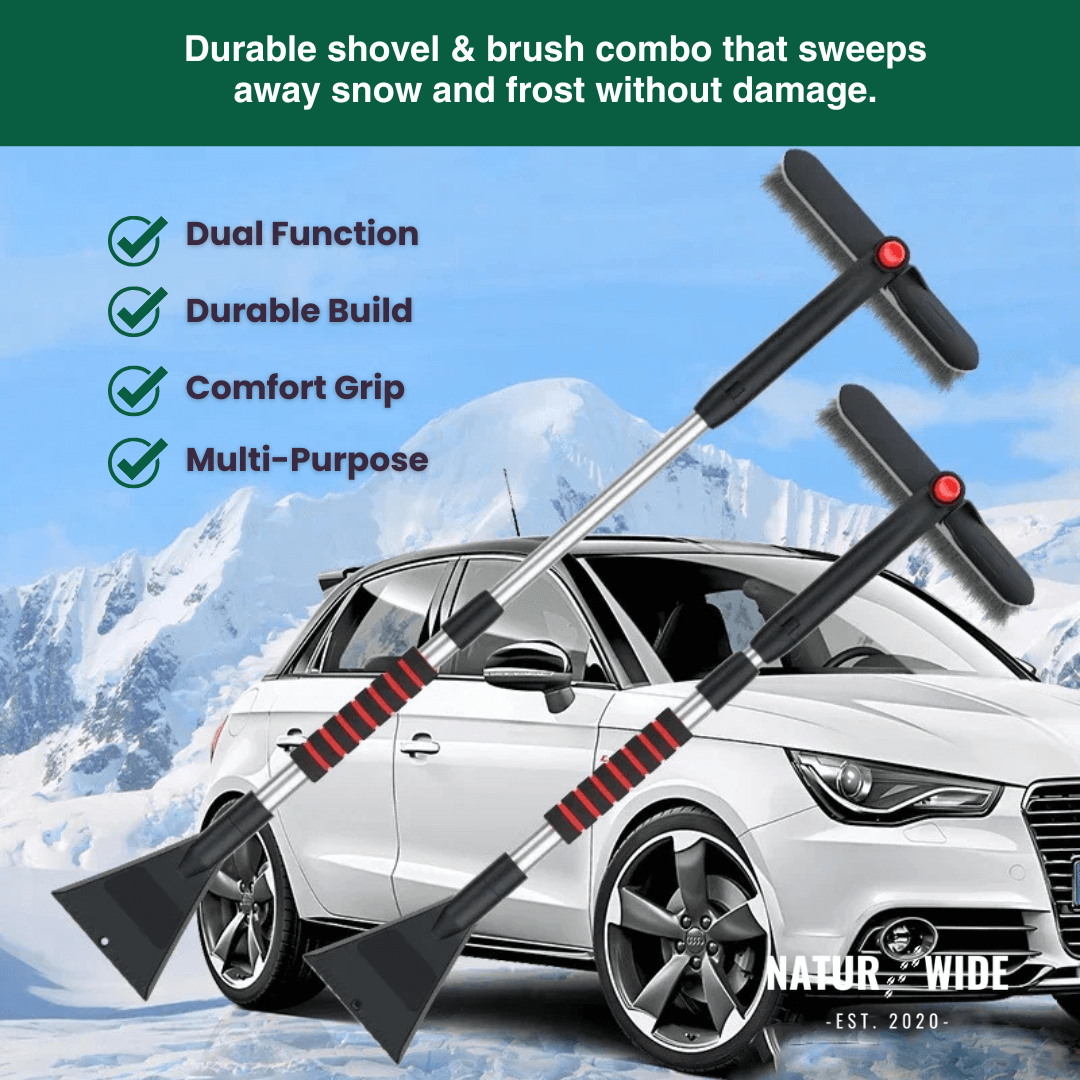 Extendable Snow Shovel &amp; Ice Scraper