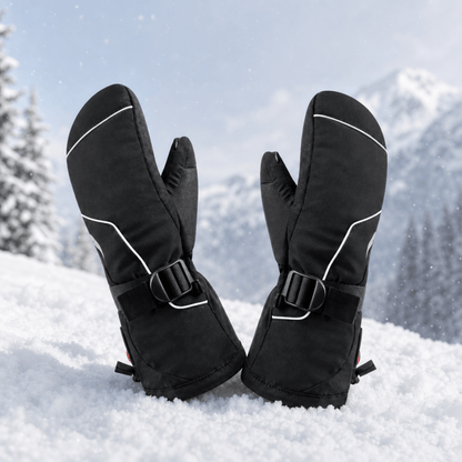 Rechargeable Waterproof Electric Heated Winter Mittens