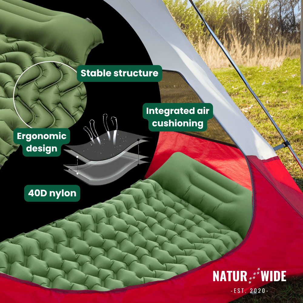 Ultralight sleeping mat – ideal for any adventure on the go