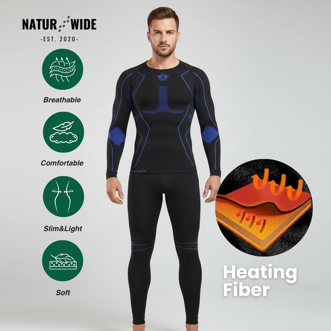 Men's Thermal Compression Underwear Set