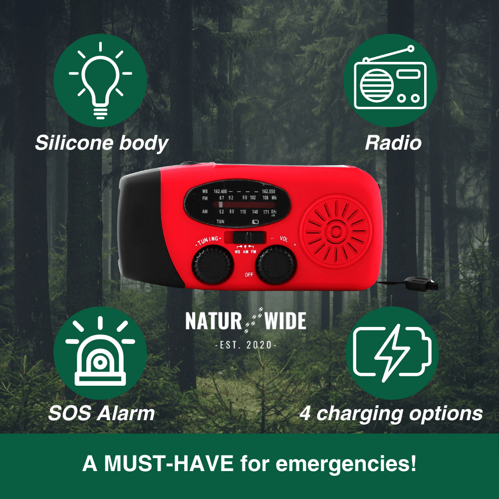Naturwide Emergency Radio – Your reliable companion for any situation
