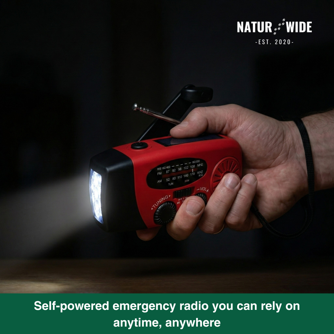 Emergency All in One Radio – Energy and information in emergencies