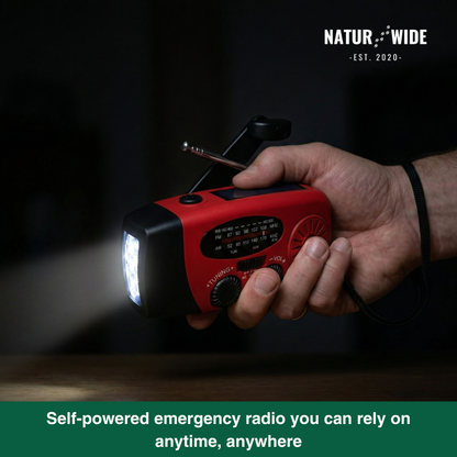 Emergency All in One Radio – Energy and information in emergencies
