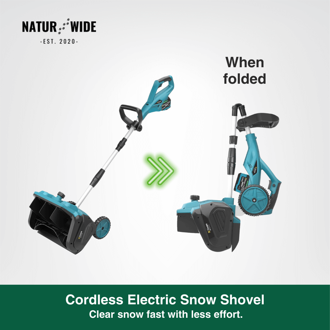 Cordless Electric Snow Shovel – 3500W Brushless