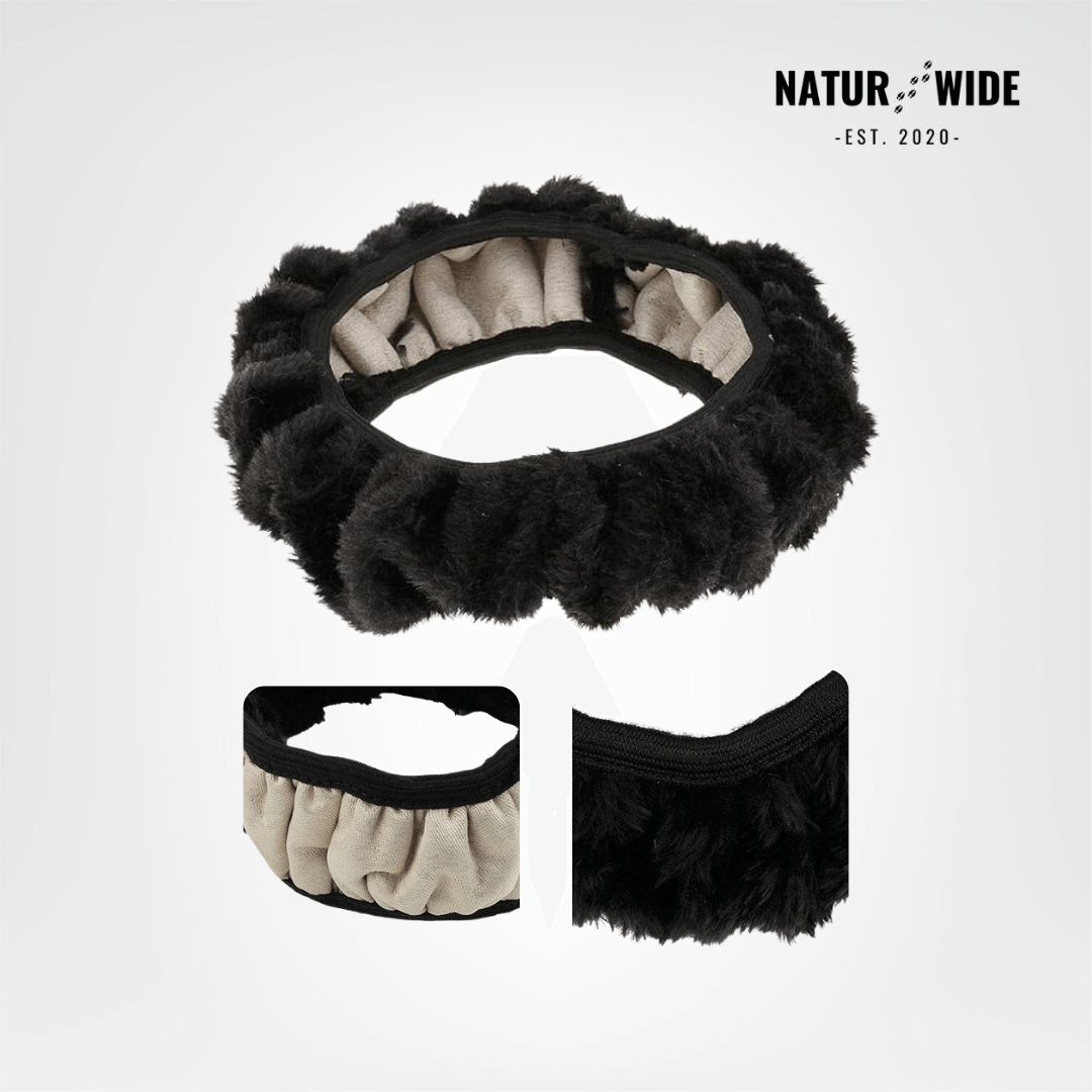 Soft Plush Steering Wheel Cover – Warm Winter Protector (15")