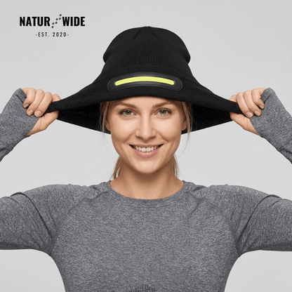 LED Hat with Light – USB Rechargeable Unisex Winter Hat