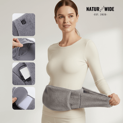 3-Level Electric Heating Pad – Waist Warmer &amp; Portable Heat Belt