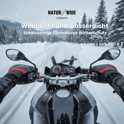Full Waterproof Motorcycle Handlebar Covers