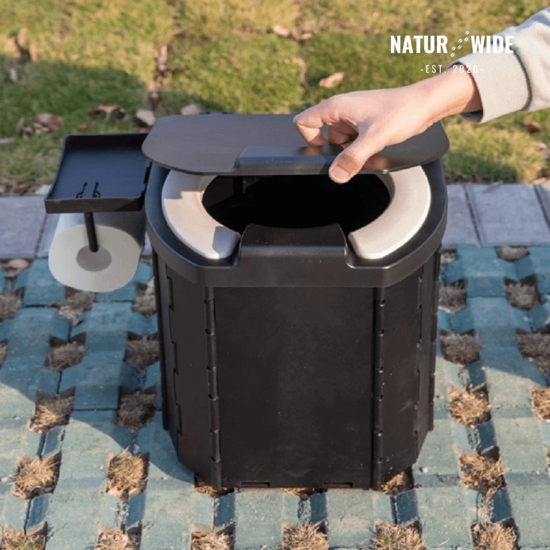Portable Folding Toilet – Collapsible Camp Toilet for Adults