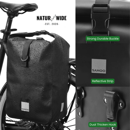 10L Waterproof Bike Rack Trunk Bag & Pannier
