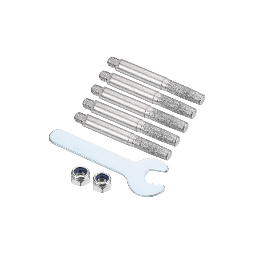 12-Piece Set Replacement Sharpening Head for Manual Chainsaw Sharpener Jig