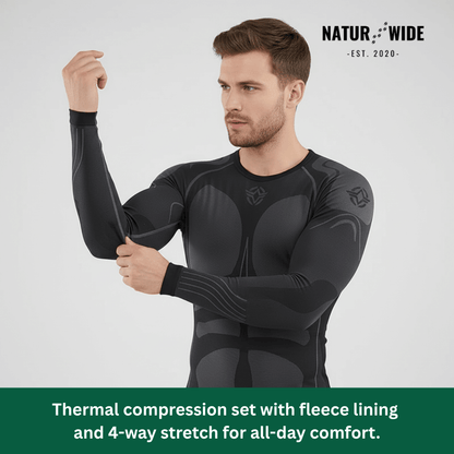 Men's Thermal Compression Underwear Set