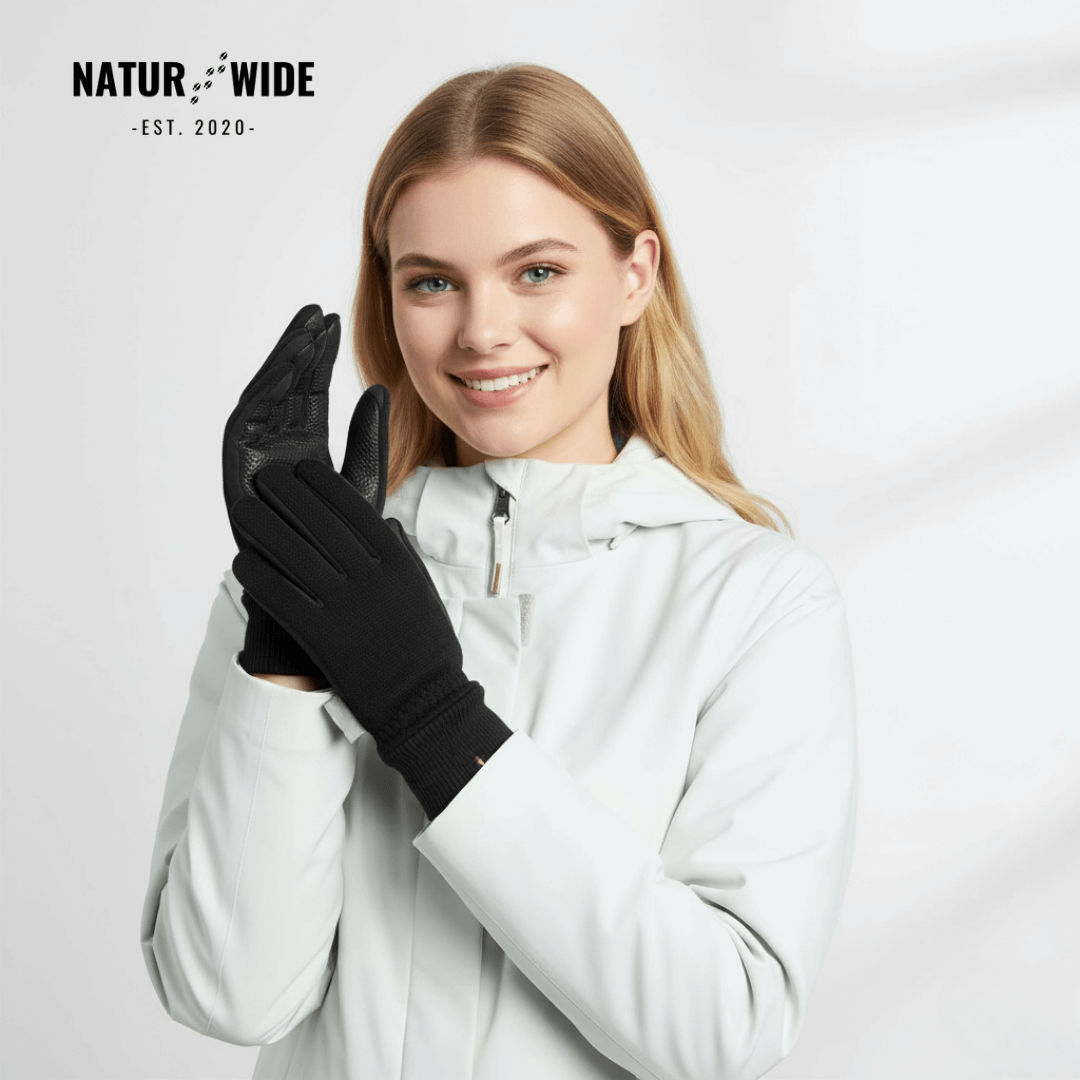Winter Outdoor Sport Gloves – Touchscreen, Windproof &amp; Anti-Slip Gloves