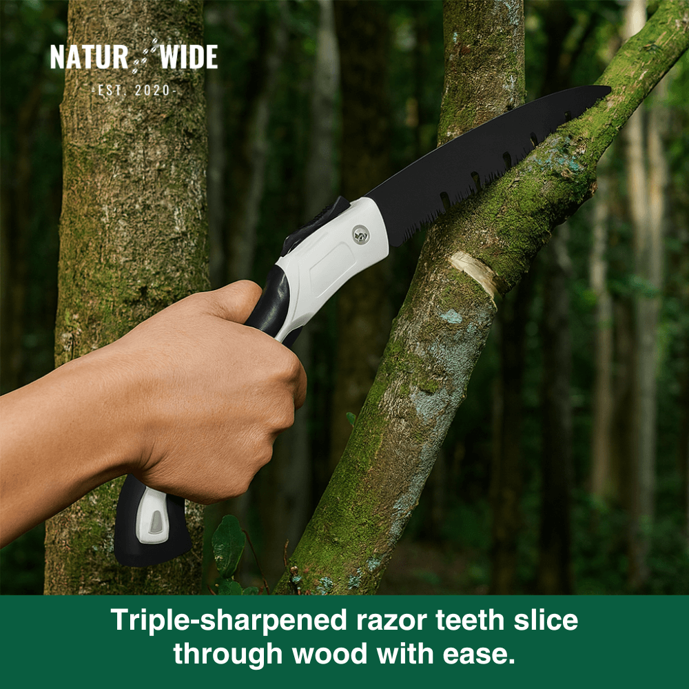Folding outdoor saw for camping &amp; garden