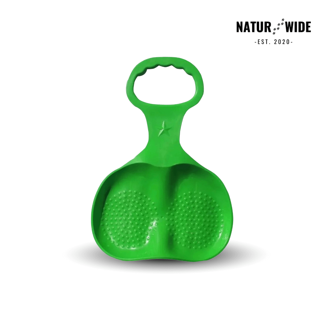 Durable Snow Sled &amp; Sand Slider – Winter Fun Toboggan (22")