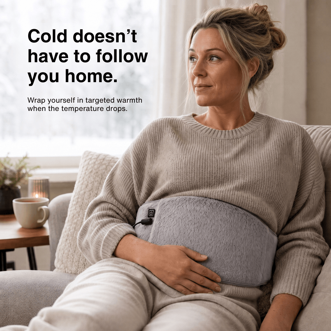 3-Level Electric Heating Pad – Waist Warmer &amp; Portable Heat Belt