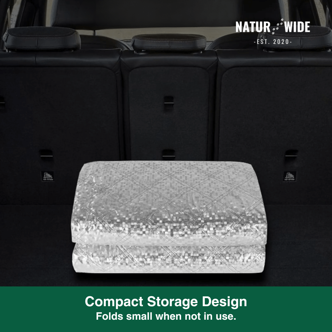 Car Windshield Snow Cover – Frost &amp; Sun Protection for Sedans &amp; SUVs