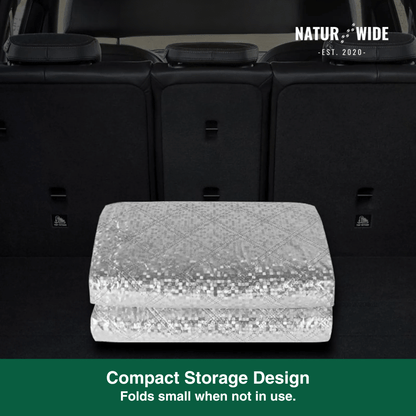 Car Windshield Snow Cover – Frost &amp; Sun Protection for Sedans &amp; SUVs