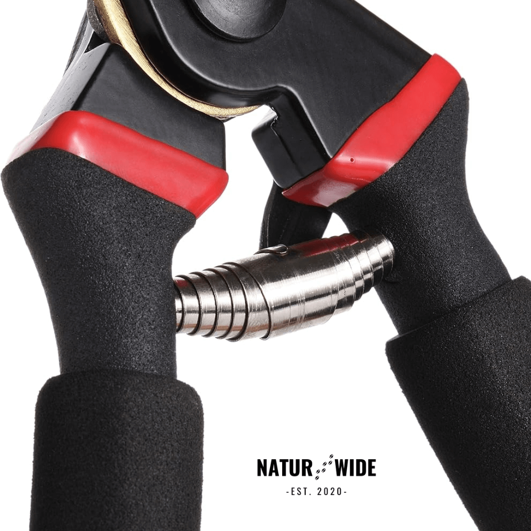 AIRAJ 8.5 Inch Pruner Shears SK5 Blade Pruning Scissors for Bonsai Fruit Trees Flowers Pruners，Ergonomic Non-slip Handles