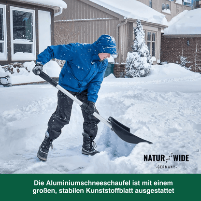 Telescopic Snow Shovel – Compact, Strong &amp; Adjustable Shovel for Car and Garden