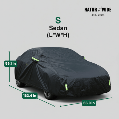 Universal All-Weather Car Cover for Sedans &amp; SUVs
