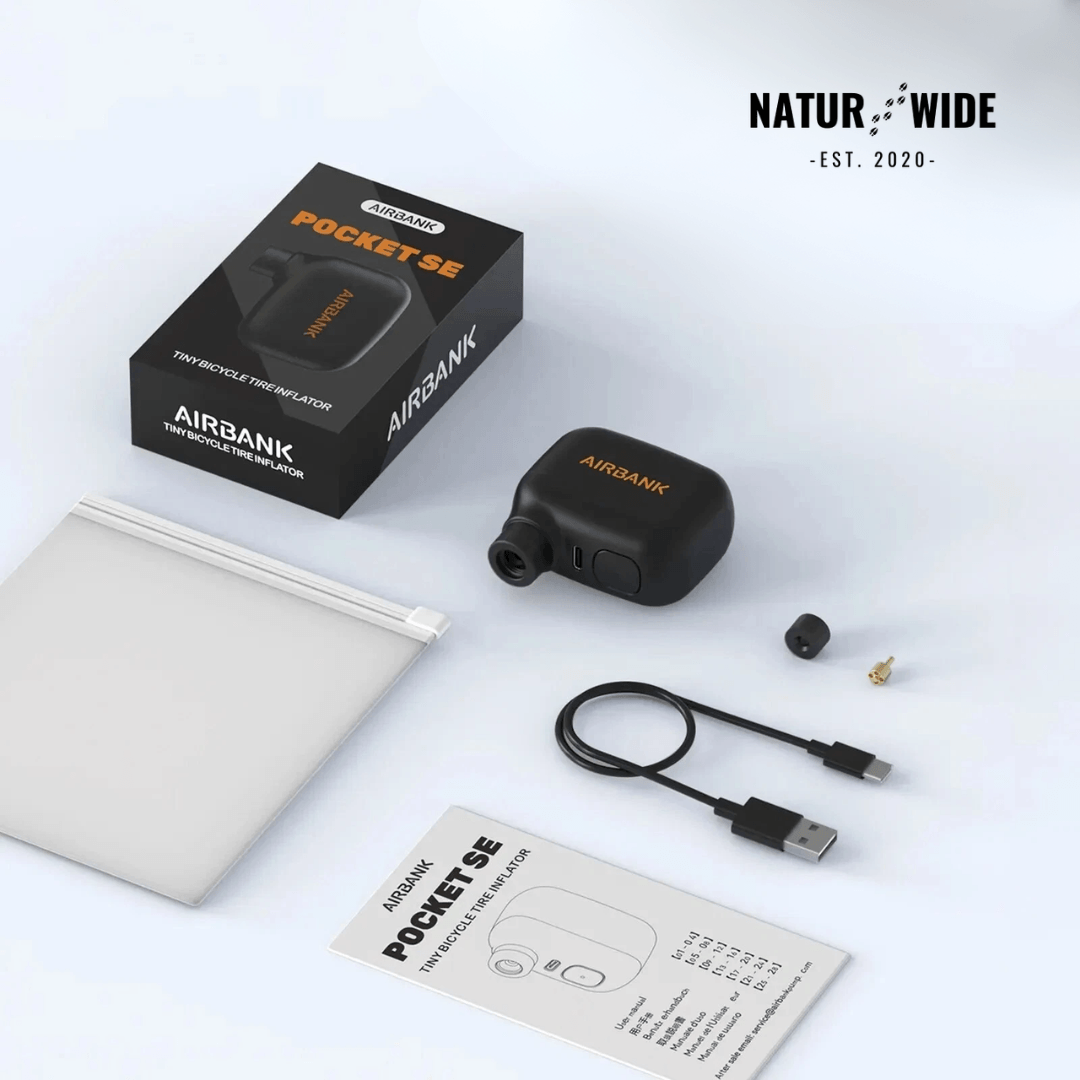 Mini Portable Rechargeable Bike Pump - 100PSI