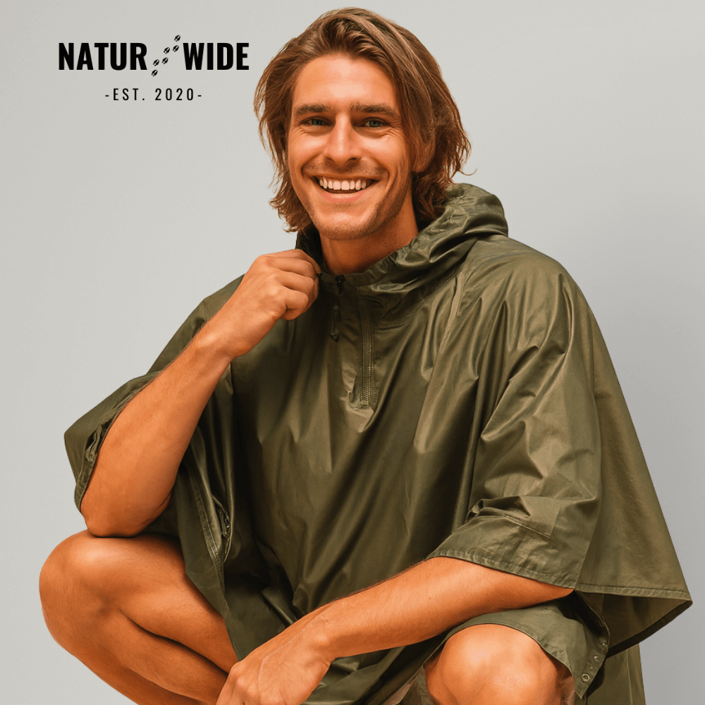 3 in 1 rain poncho – protection for all weather conditions