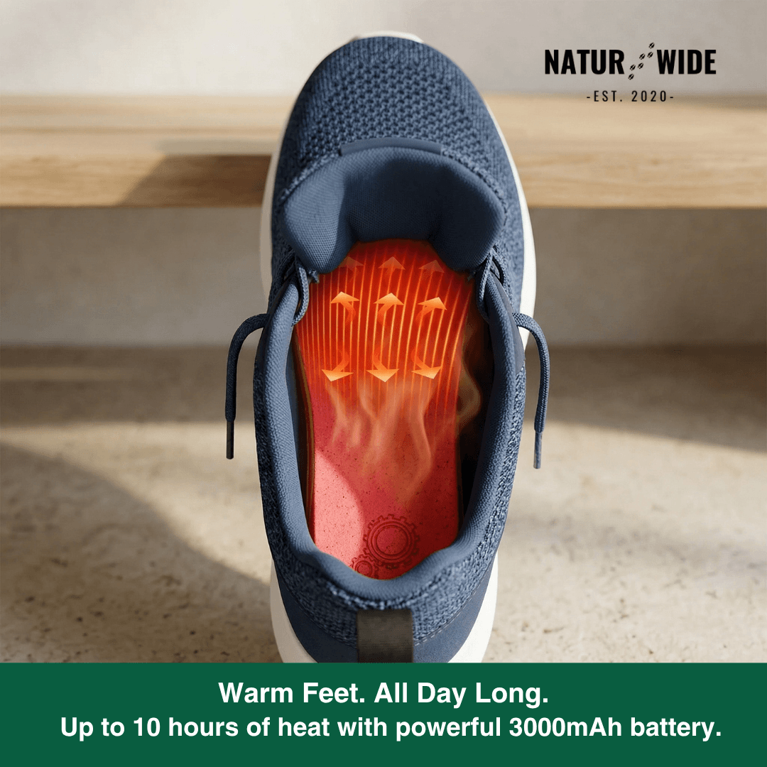 App-Controlled Smart Rechargeable Heated Insoles