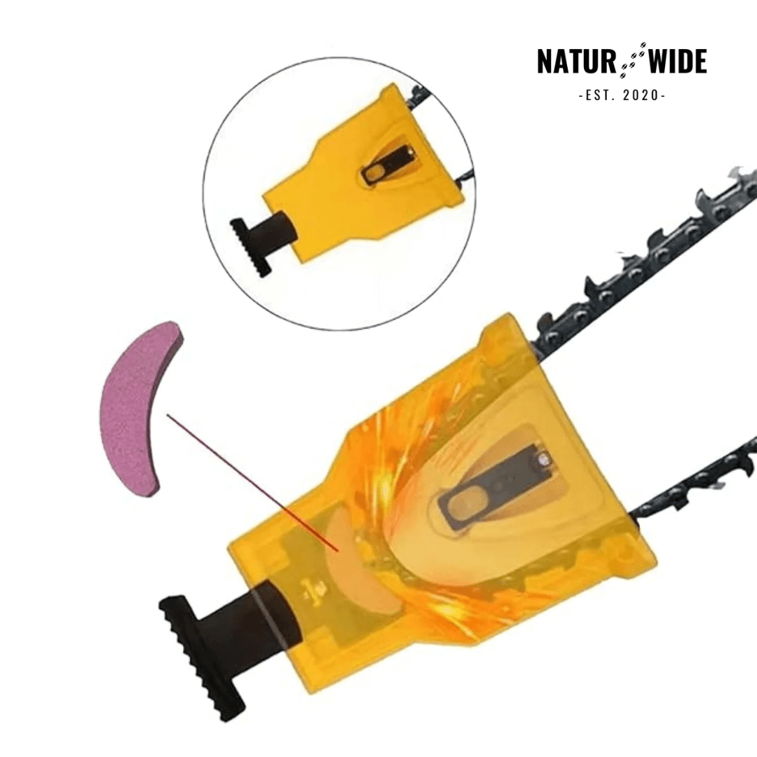 5-Pack Replacement Sharpening Stones for Chainsaw Sharpener (14-20 Inch)