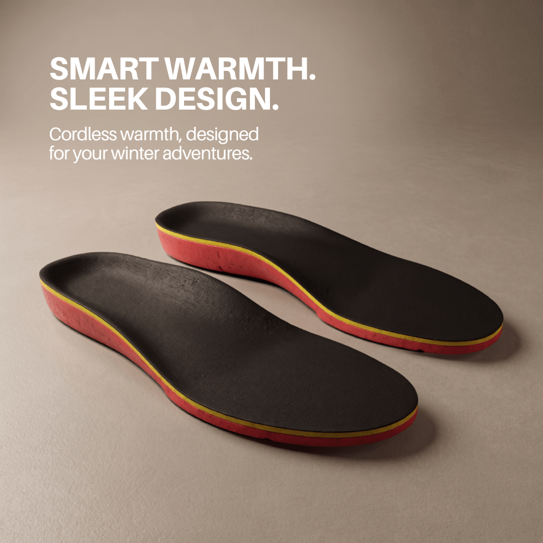 App-Controlled Smart Rechargeable Heated Insoles