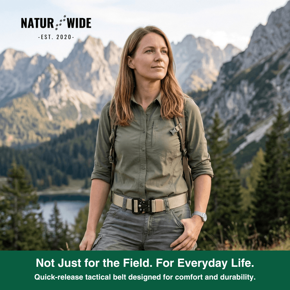 Tactical outdoor belt - your reliable companion in every situation 