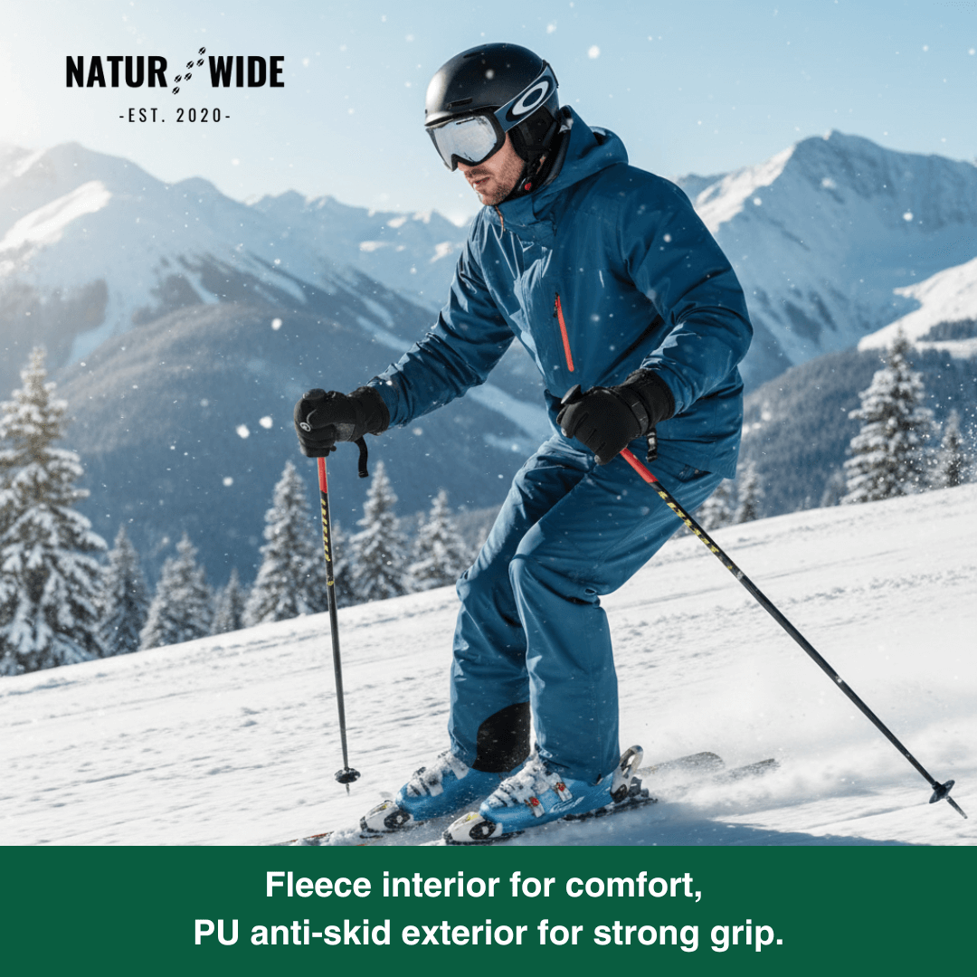 Naturwide Winter Gloves – Waterproof, Windproof &amp; Touchscreen Compatible