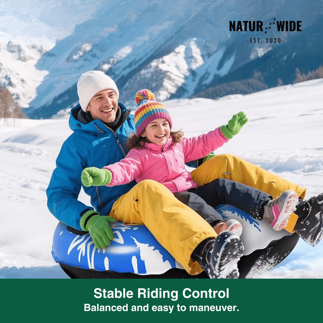 Inflatable Snow Tube – Heavy Duty Winter Sled