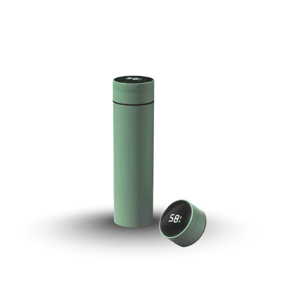 NaturWide Temperature Display 500ml Thermos Cup stainless steel