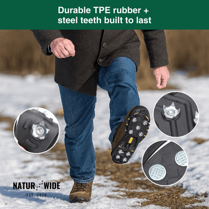 Grip Spikes – Secure grip on ice and snow