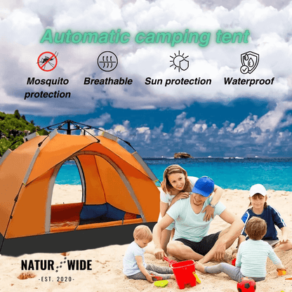 Naturwide Outdoor Tent - Automatic setup in 3 seconds
