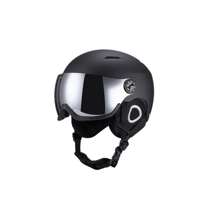 Premium Ski Helmet with Integrated Goggles – Warm &amp; Shockproof