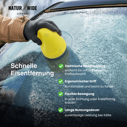 Electric Car Ice Scraper – USB Rechargeable Snow Remover