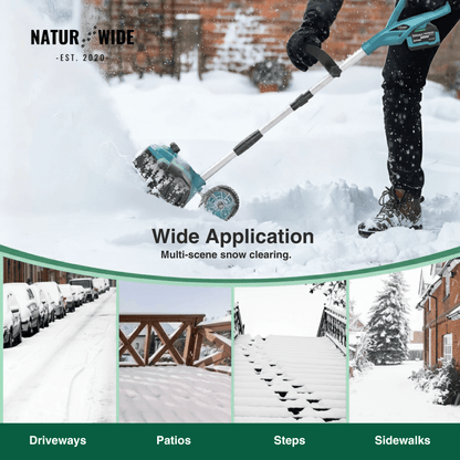 Cordless Electric Snow Shovel – 3500W Brushless