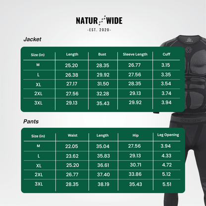 Men's Thermal Compression Underwear Set