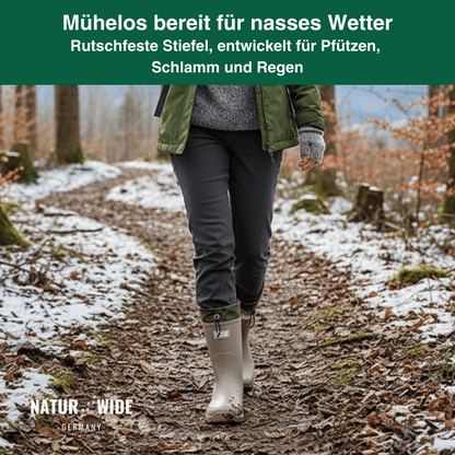 Waterproof Outdoor Rubber Boots Unisex – Slip-Resistant, Durable &amp; Long-Lasting