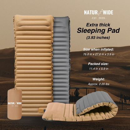 Ultralight sleeping mat Pro Edition – Ideal for every adventure on the go