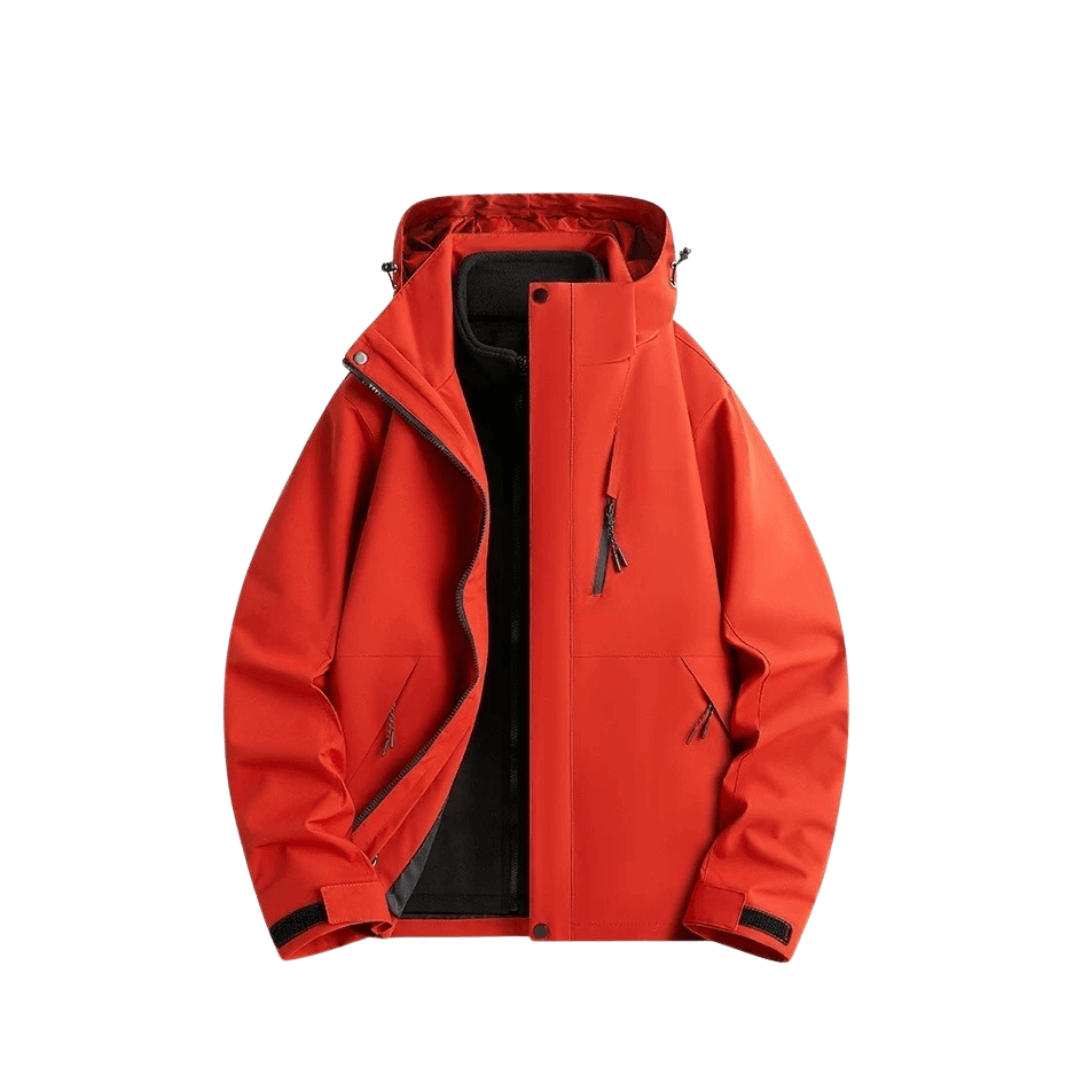 Women's 3-in-1 Waterproof Rain Jacket