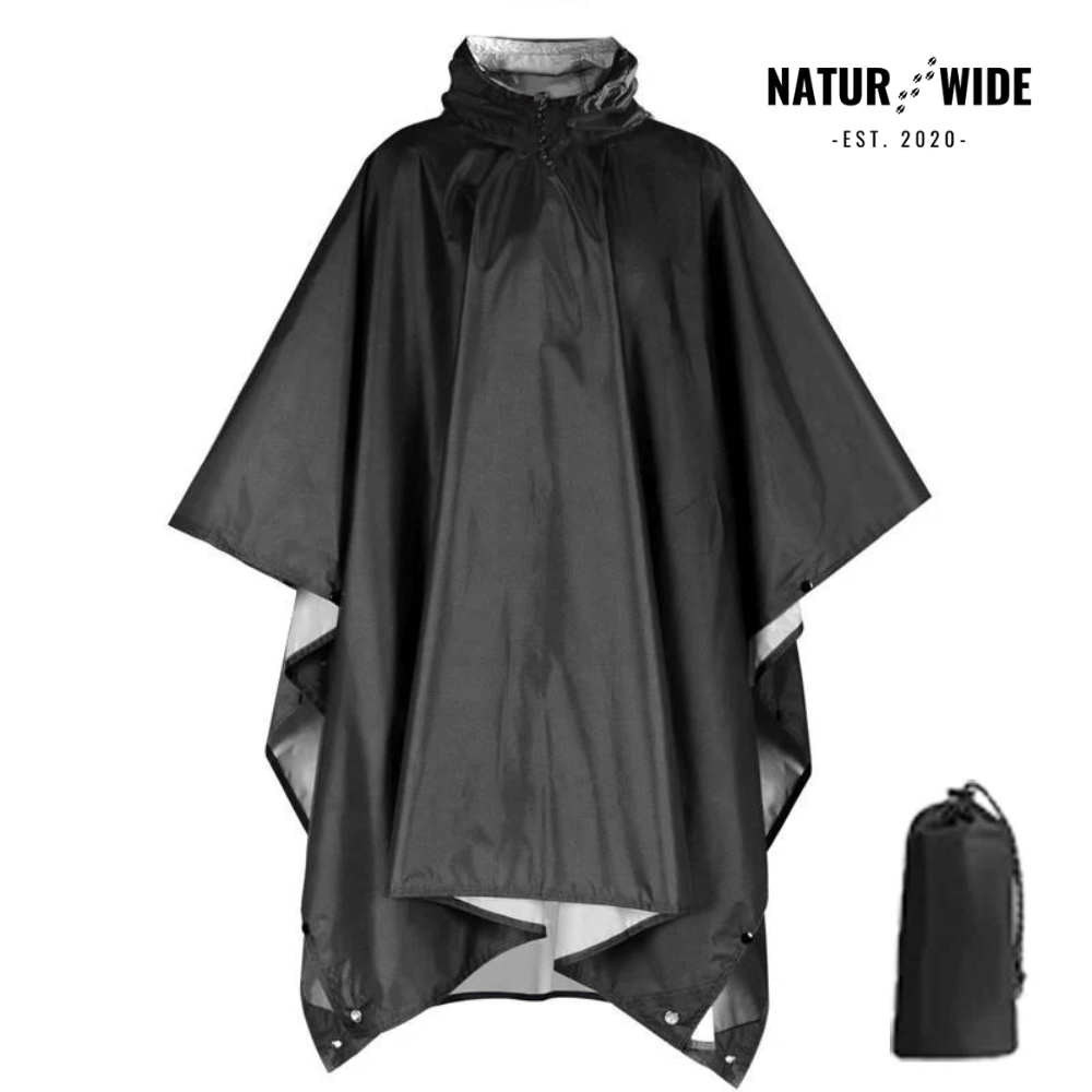 3 in 1 rain poncho – protection for all weather conditions