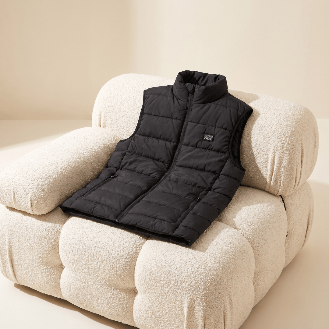 Heated Vest – 9 Heating Zones, USB Rechargeable &amp; Waterproof
